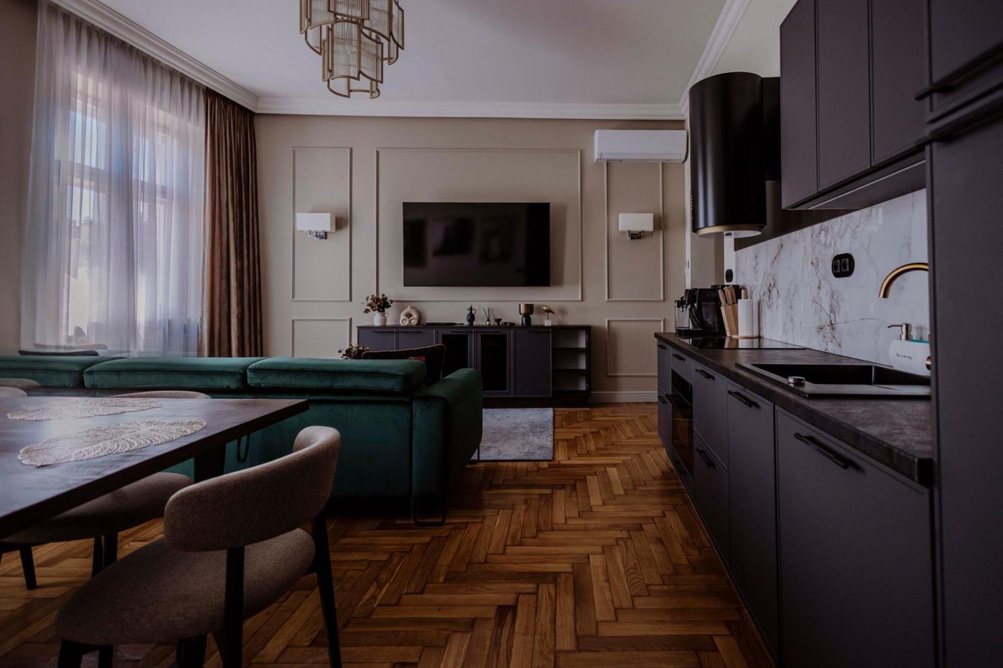 Crown Pearl - Wonderful Apartment, 110Scm, 4 Rooms クラクフ エクステリア 写真