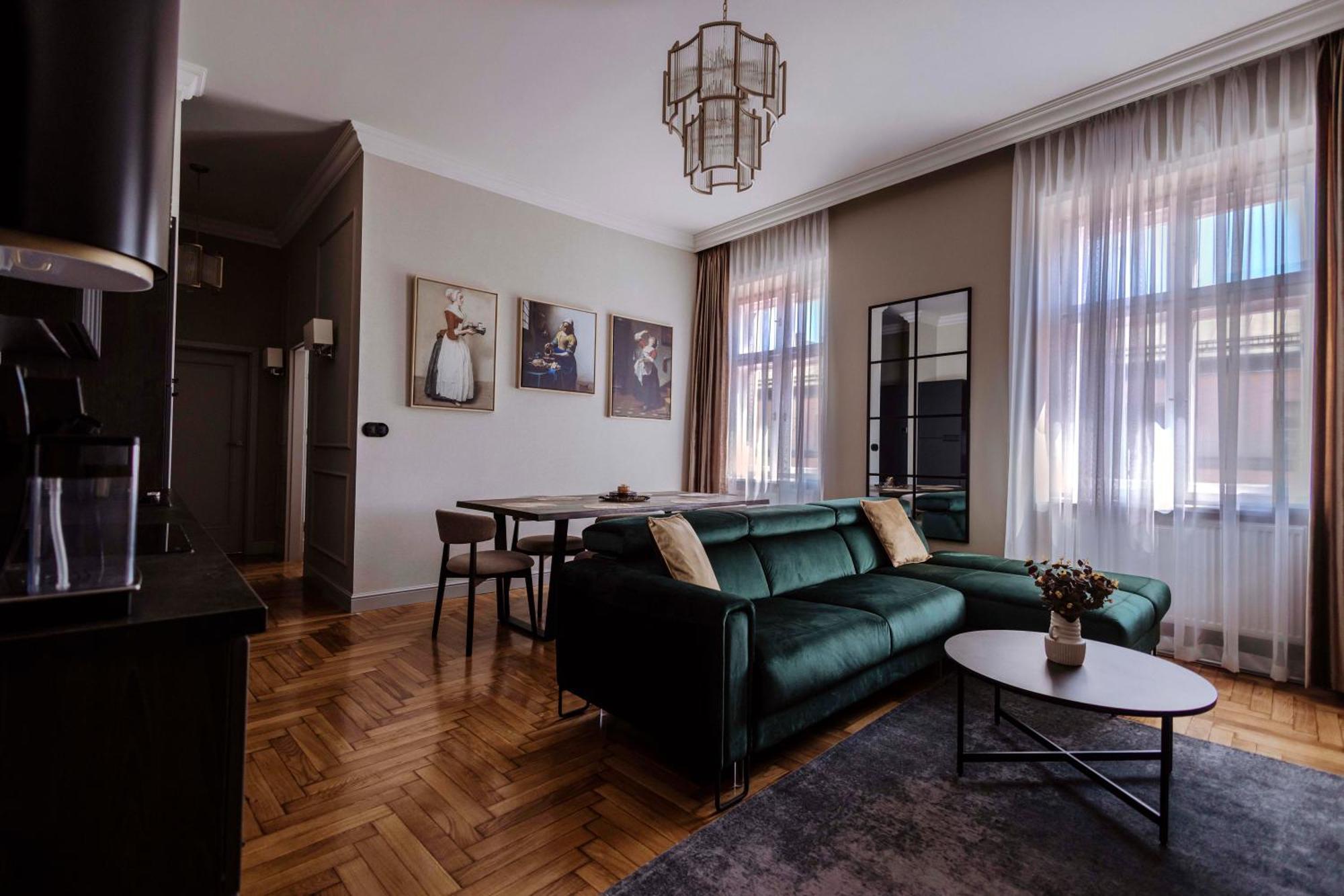 Crown Pearl - Wonderful Apartment, 110Scm, 4 Rooms クラクフ エクステリア 写真