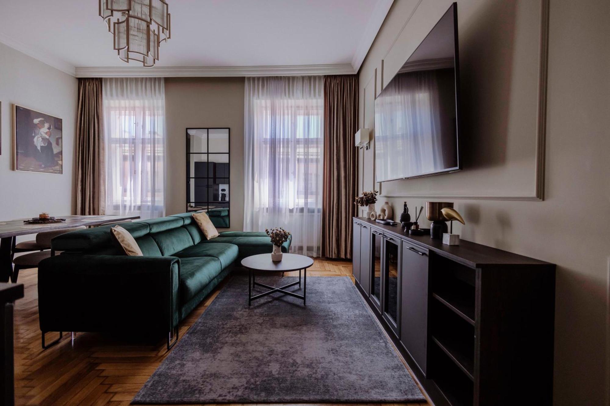 Crown Pearl - Wonderful Apartment, 110Scm, 4 Rooms クラクフ エクステリア 写真