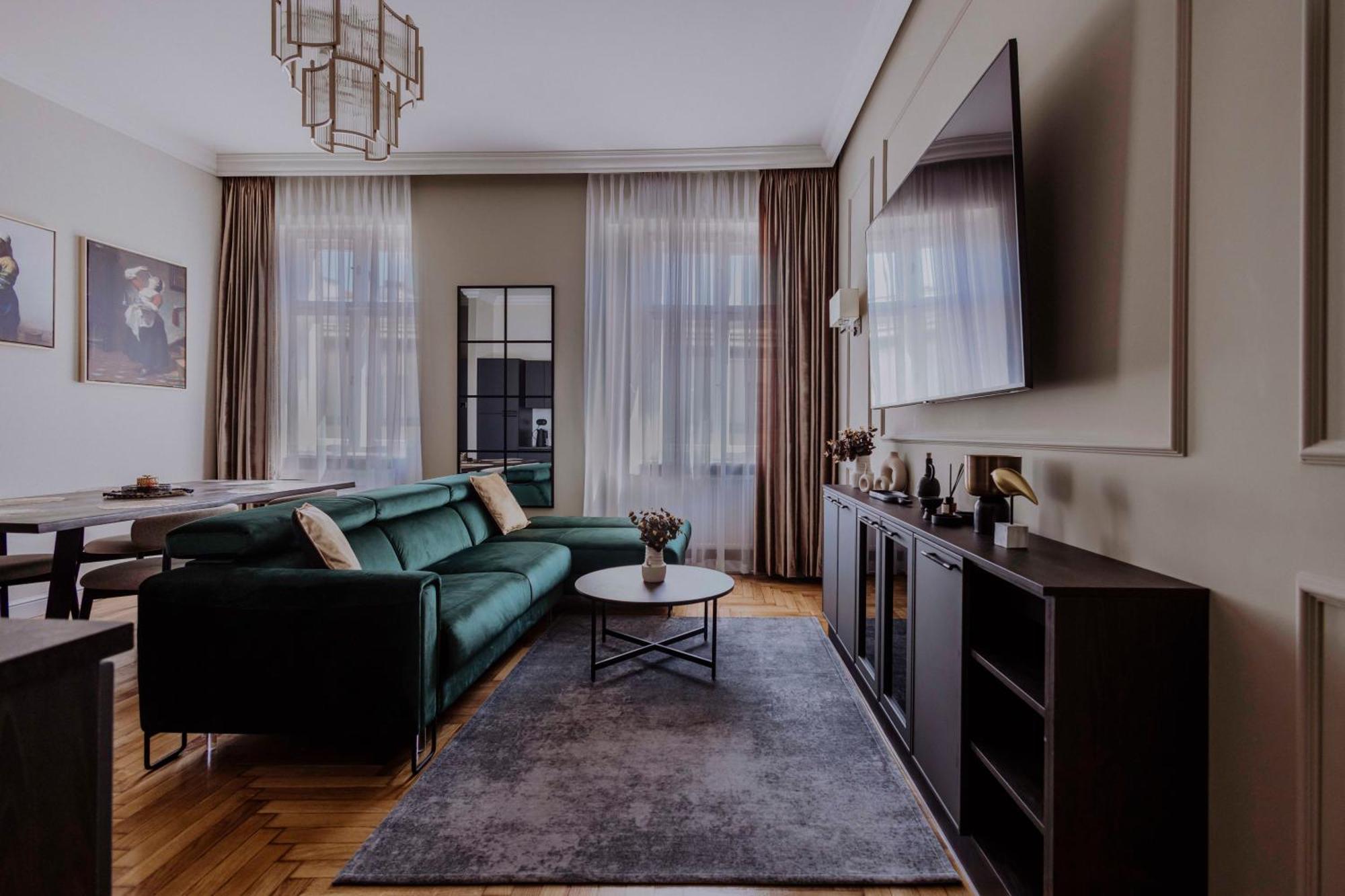 Crown Pearl - Wonderful Apartment, 110Scm, 4 Rooms クラクフ エクステリア 写真