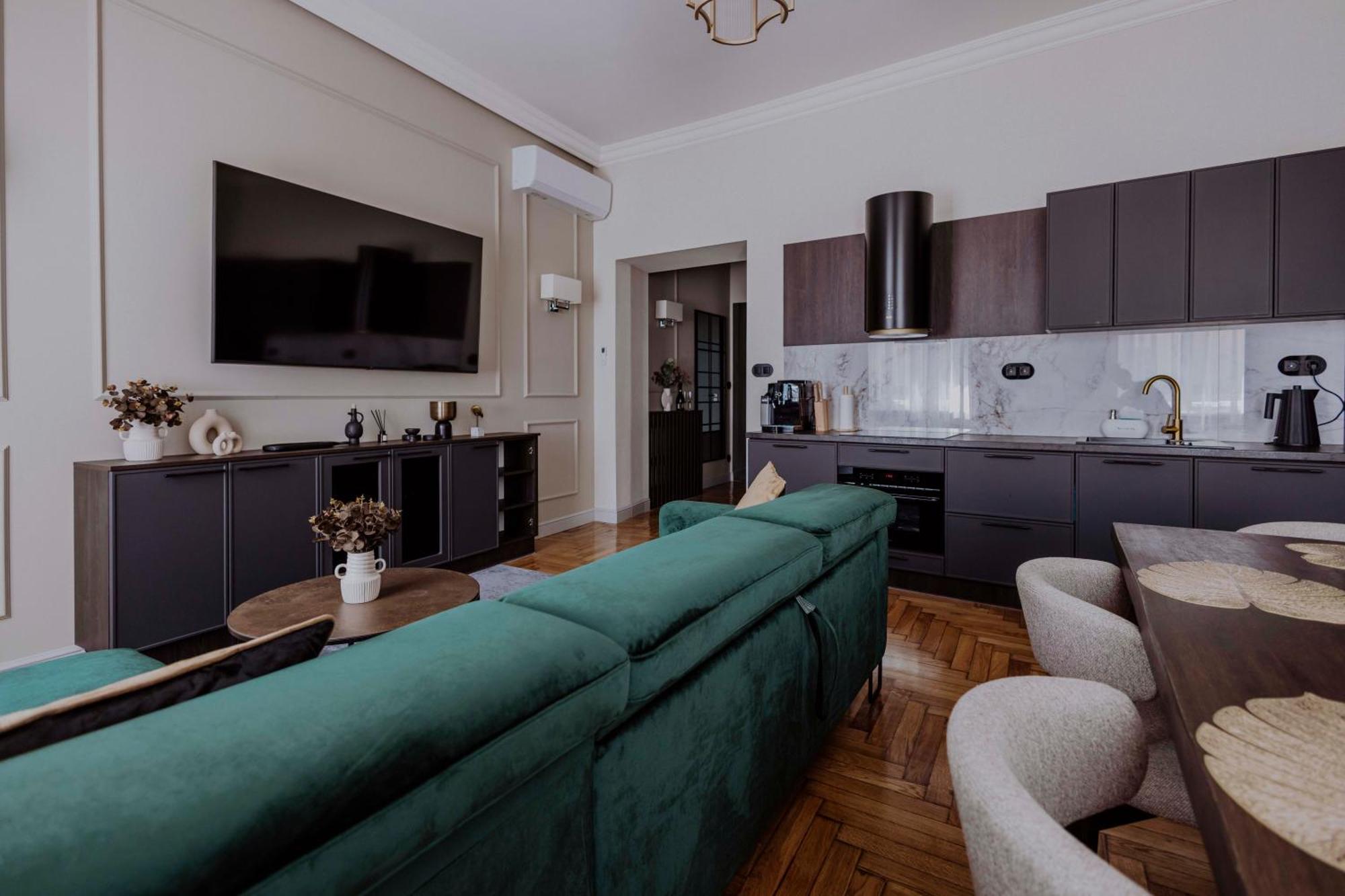Crown Pearl - Wonderful Apartment, 110Scm, 4 Rooms クラクフ エクステリア 写真